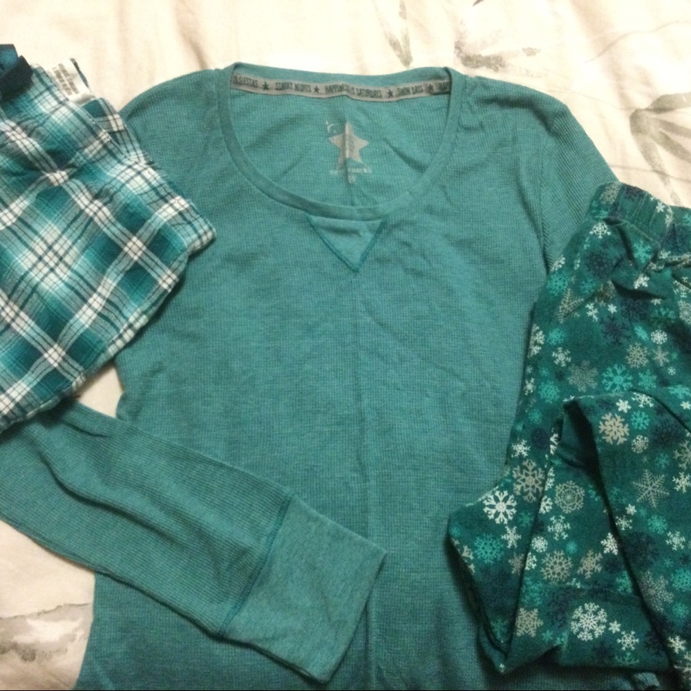 3 piece pjamas sleep set ladies medium NWOT